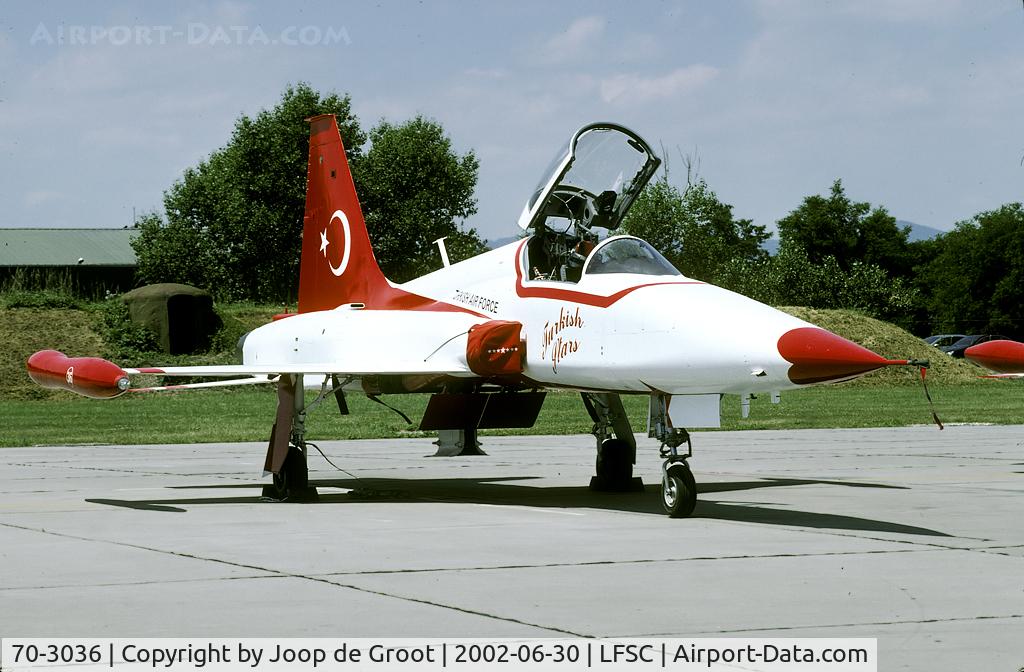 70-3036, 1970 Canadair NF-5A Freedom Fighter C/N 3036, The Turskish display team 