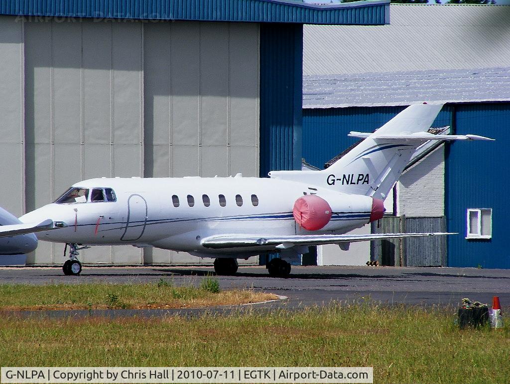 G-NLPA, 2008 Hawker 750 C/N HB-14, Hangar 8 Ltd