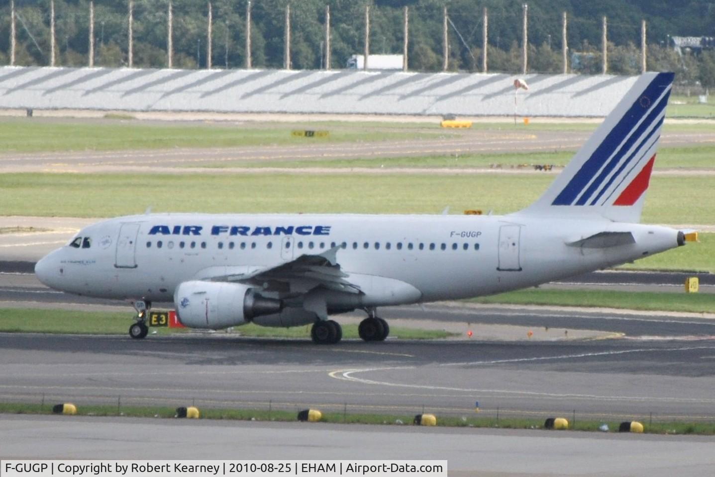 F-GUGP, 2006 Airbus A318-111 C/N 2967, AFR taxiing for take-off