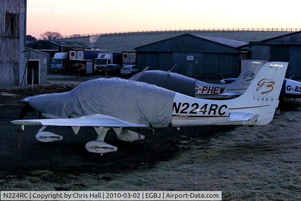N224RC, Cirrus SR22 G3 GTS Turbo C/N 2919, Privately owned