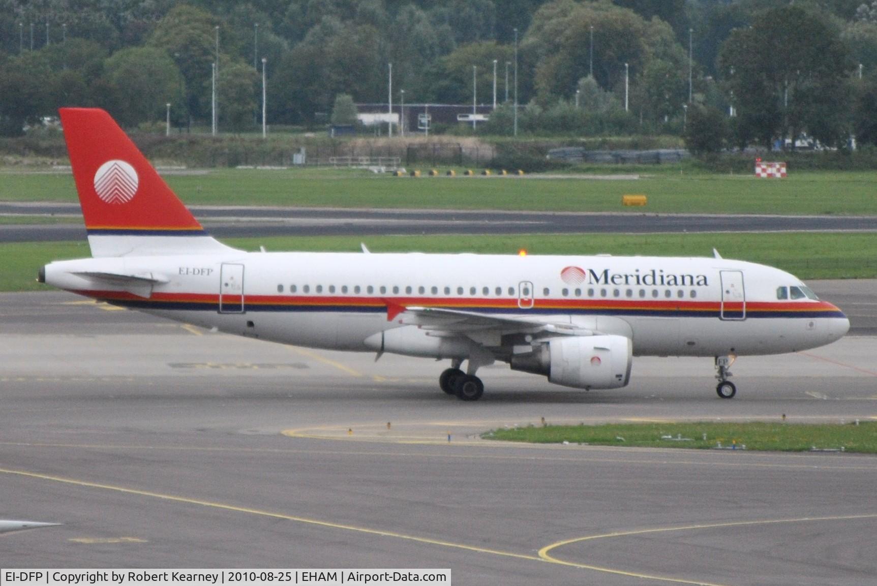 EI-DFP, 1999 Airbus A319-112 C/N 1048, One of many Irish registered Airbus's of the trip