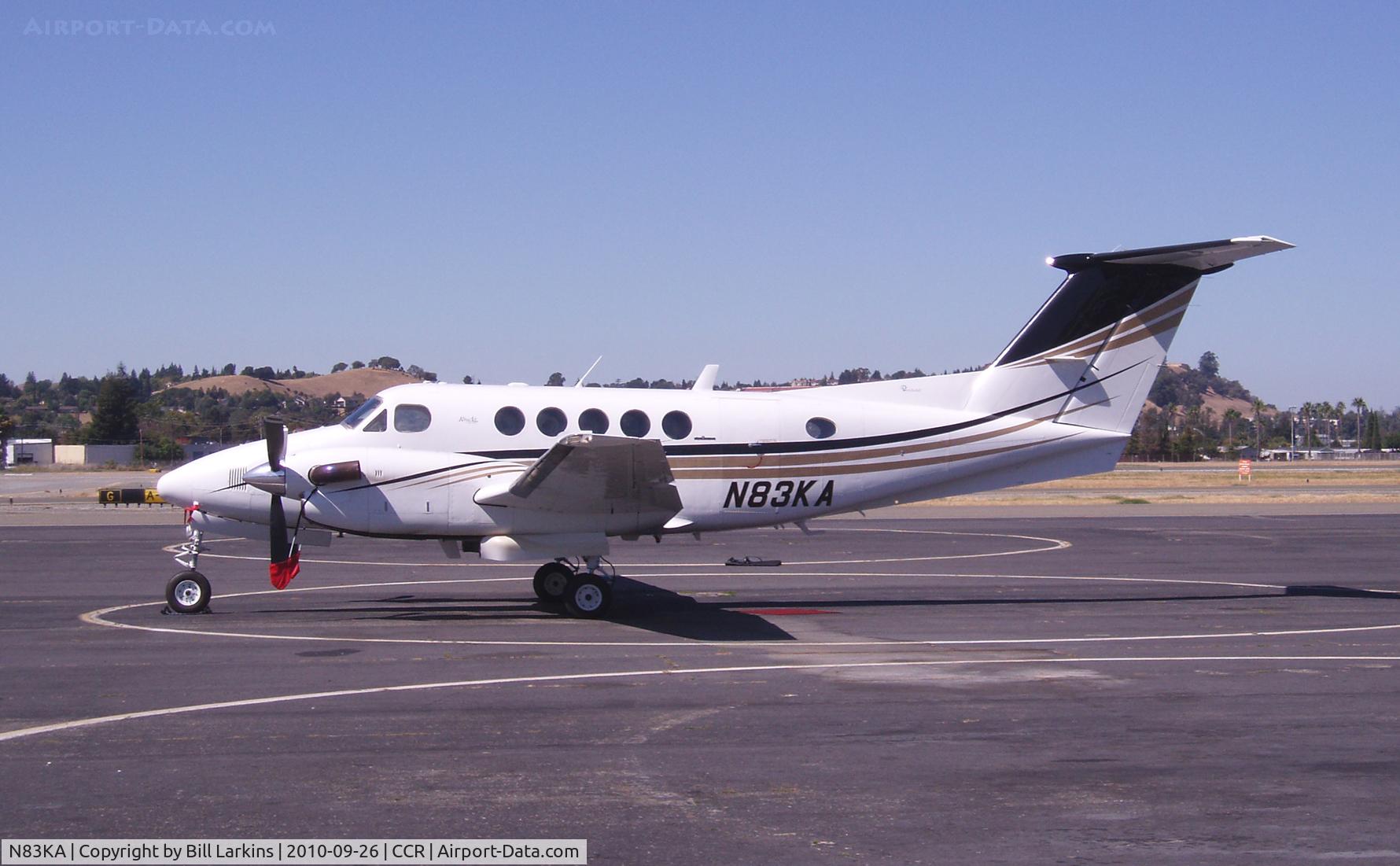 N83KA, 1983 Beech B200 King Air C/N BB-1111, Visitor