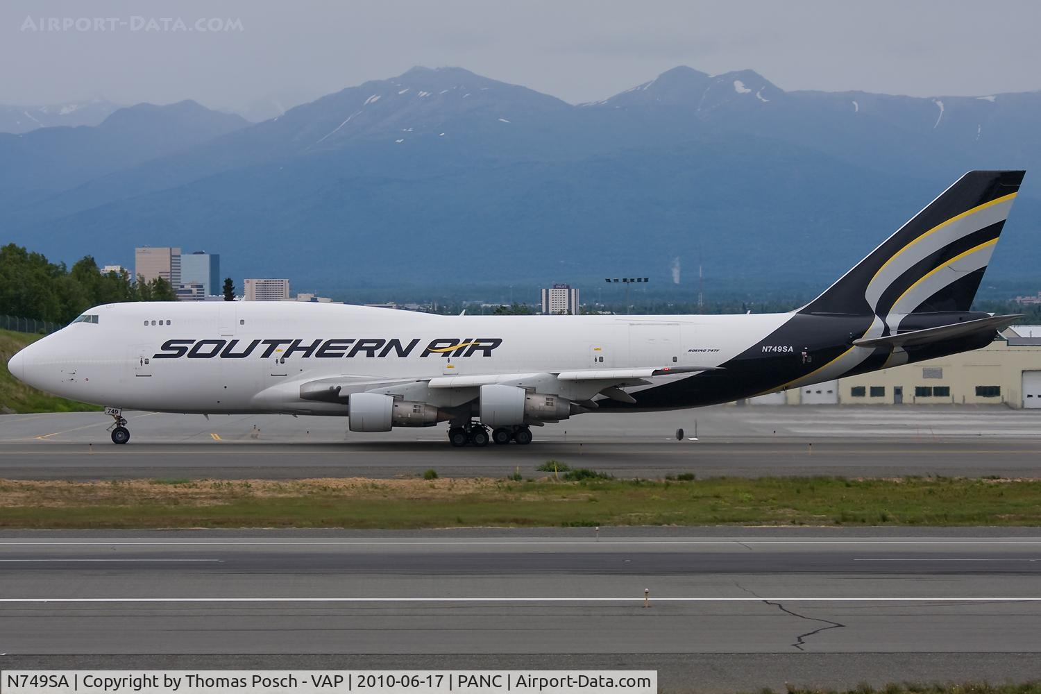 N749SA, 1988 Boeing 747-3B5 C/N 24194, Southern Air