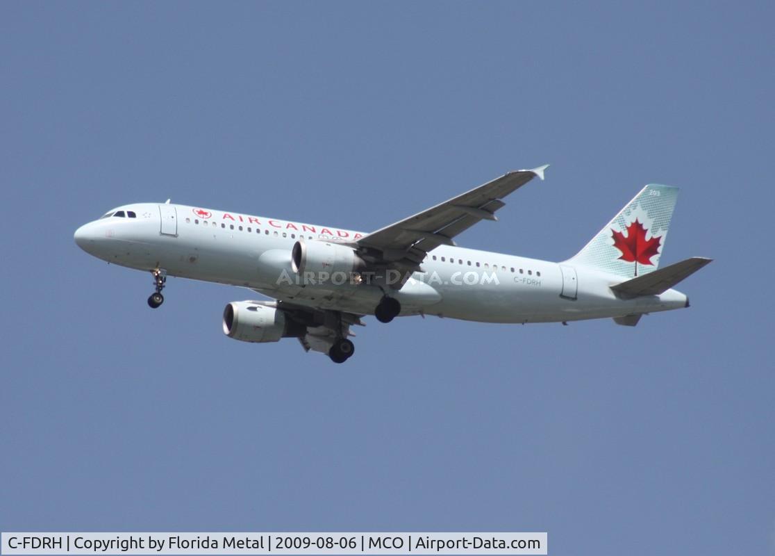 C-FDRH, 1989 Airbus A320-211 C/N 073, Air Canada A320