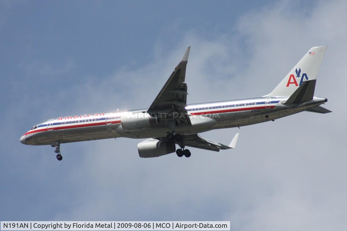 N191AN, 2001 Boeing 757-223 C/N 32385, American 757-200