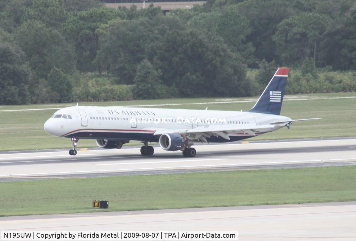 N195UW, 2008 Airbus A321-211 C/N 3633, US Airways A321