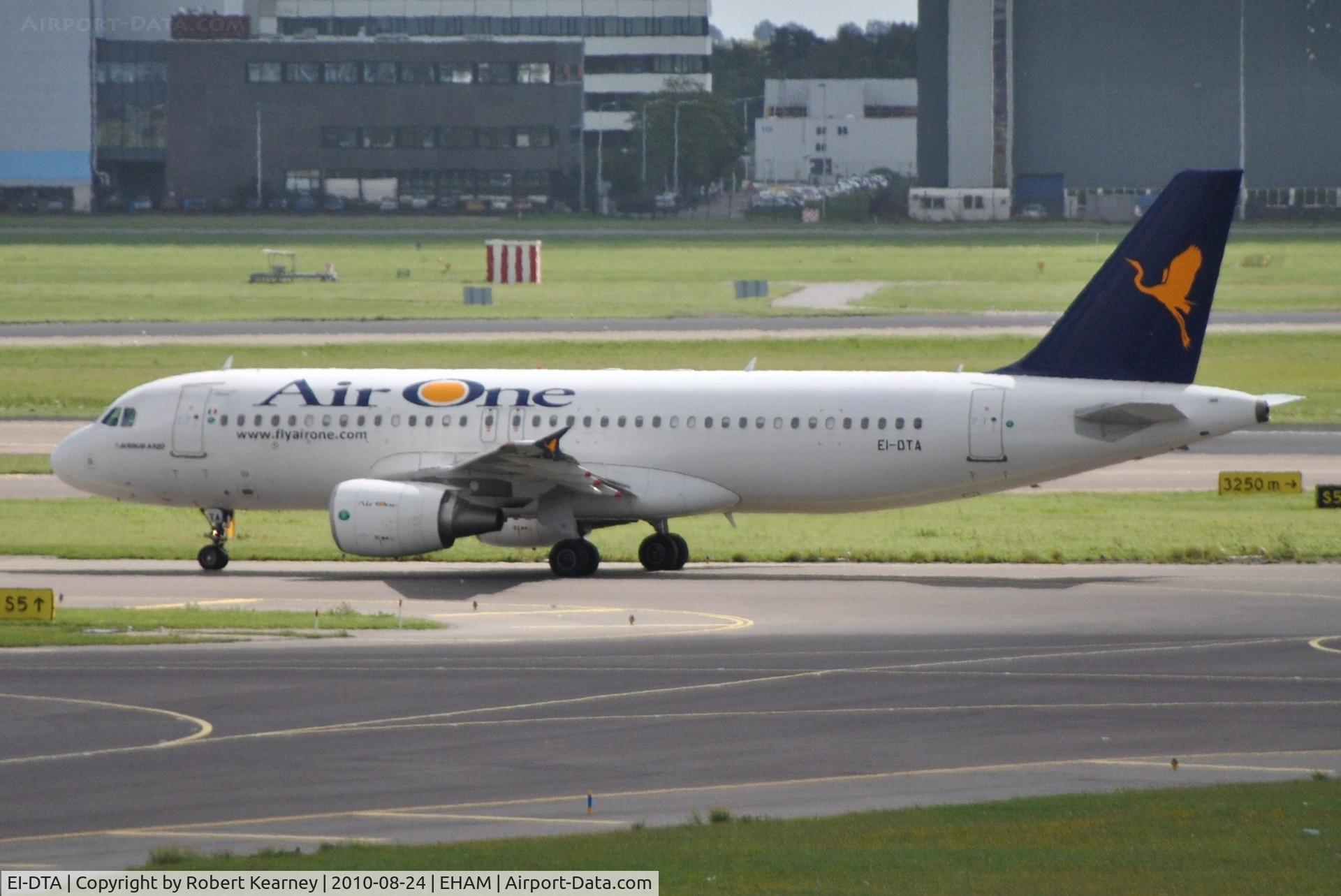 EI-DTA, 2008 Airbus A320-216 C/N 3732, Another Air One heading for take-off
