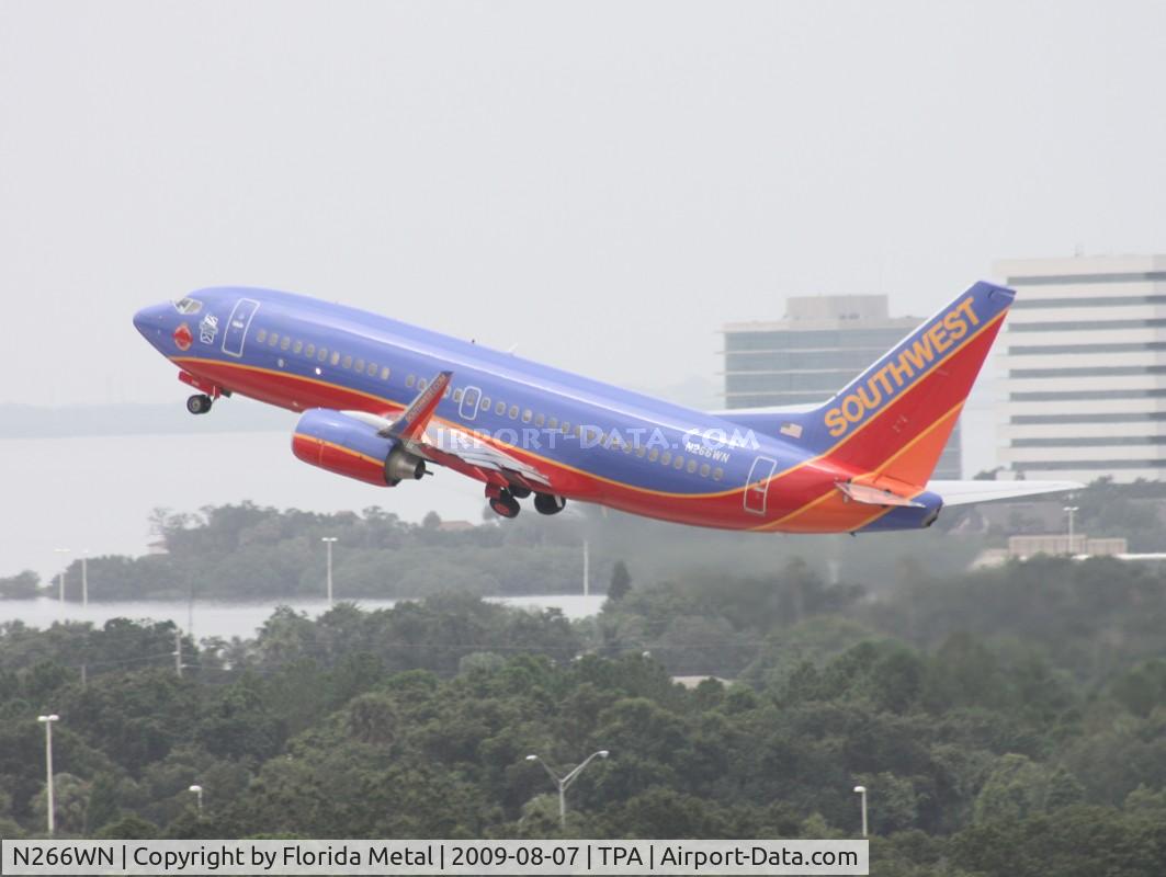 N266WN, 2007 Boeing 737-7H4 C/N 32523, Southwest 737-700