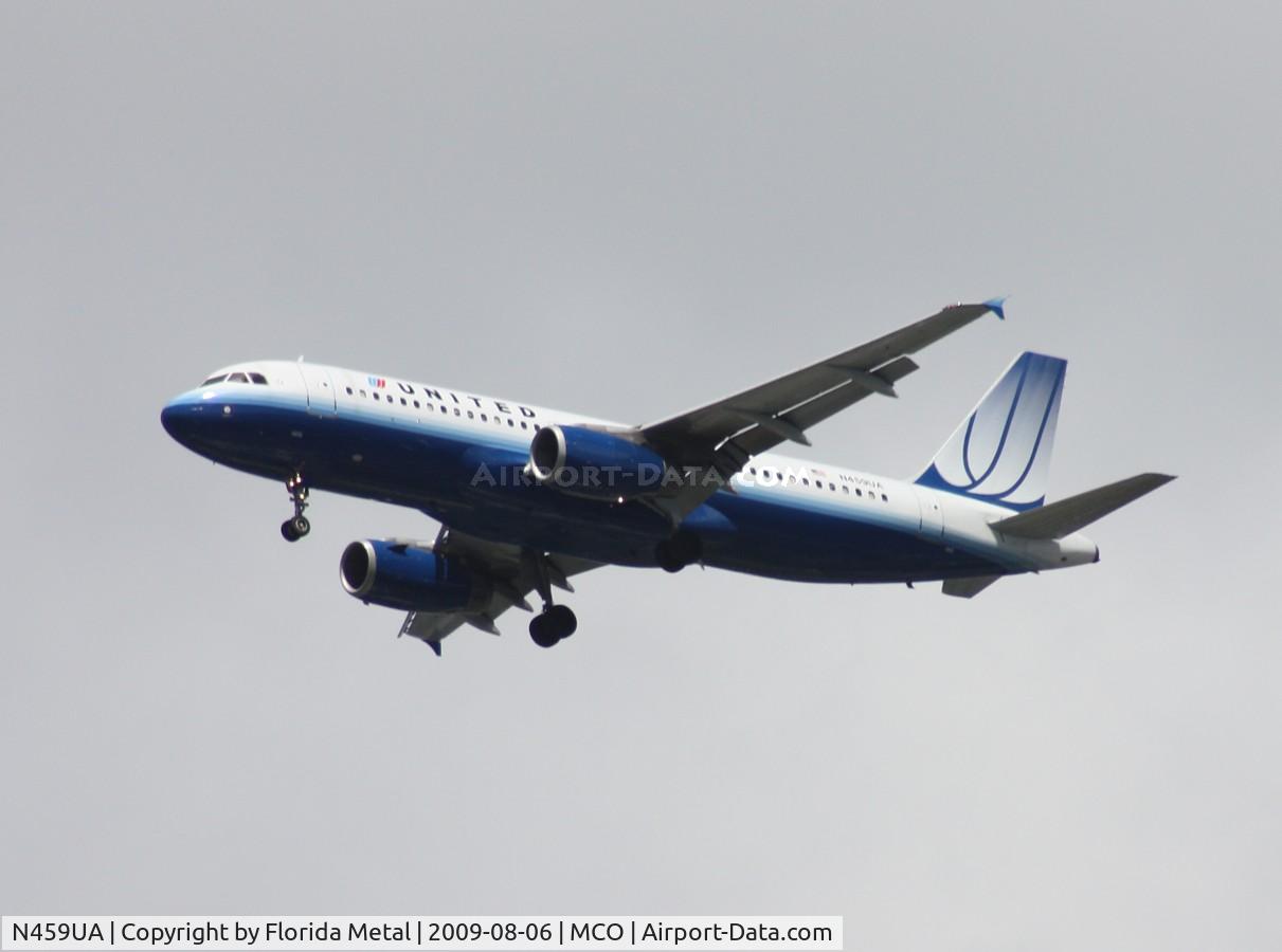N459UA, 2000 Airbus A320-232 C/N 1192, United A320