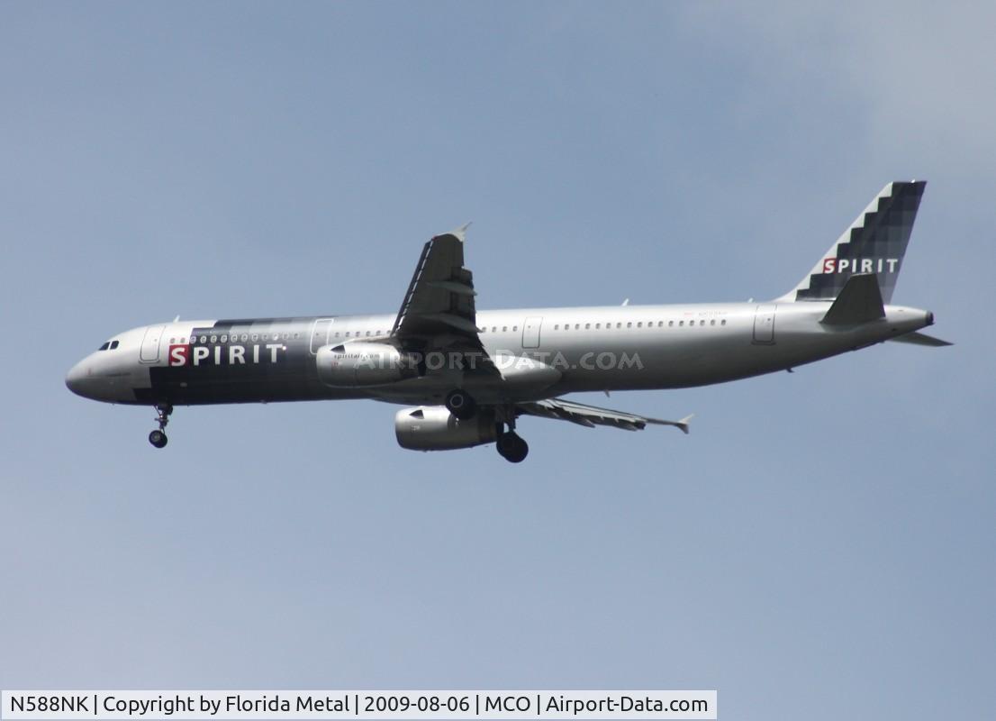 N588NK, 2005 Airbus A321-231 C/N 2590, Spirit A321