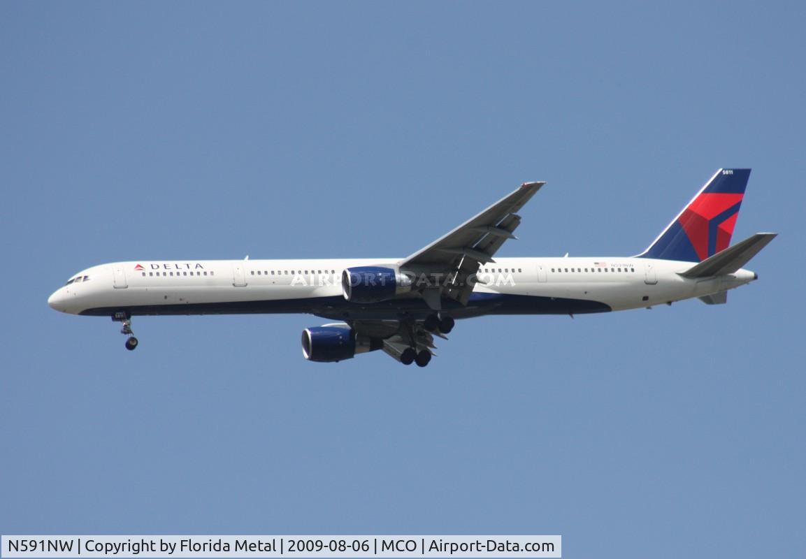 N591NW, 2003 Boeing 757-351 C/N 32991, Delta 757-300