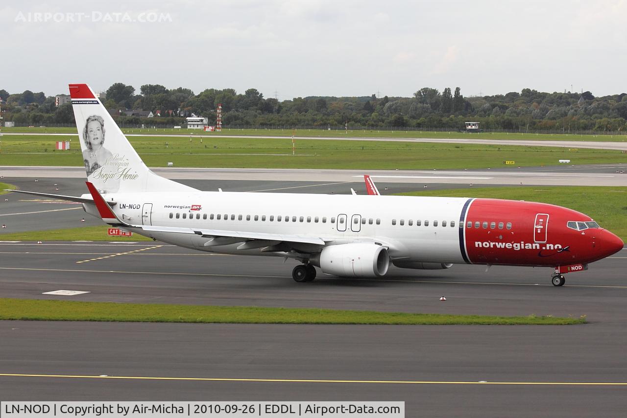 LN-NOD, 2008 Boeing 737-8Q8 C/N 35280, Norwegian Air, Boeing 737-8Q8 (WL), CN: 35280/2629