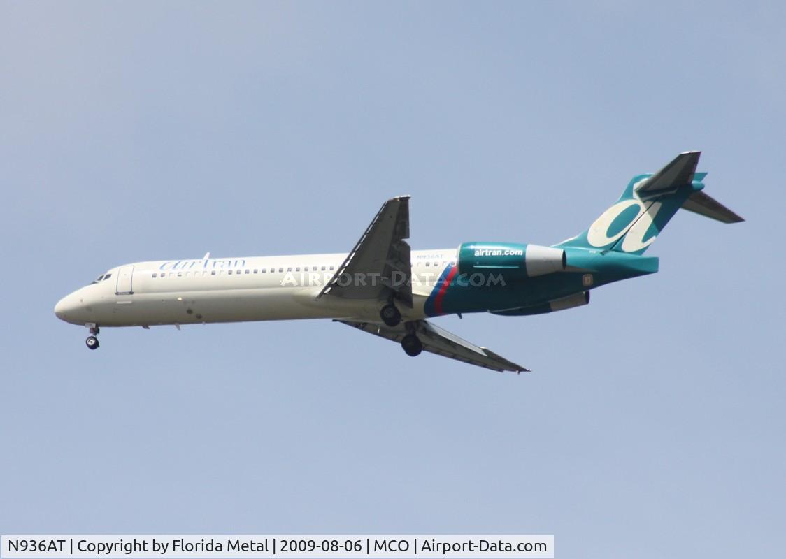 N936AT, 1999 Boeing 717-200 C/N 55058, Air Tran 717