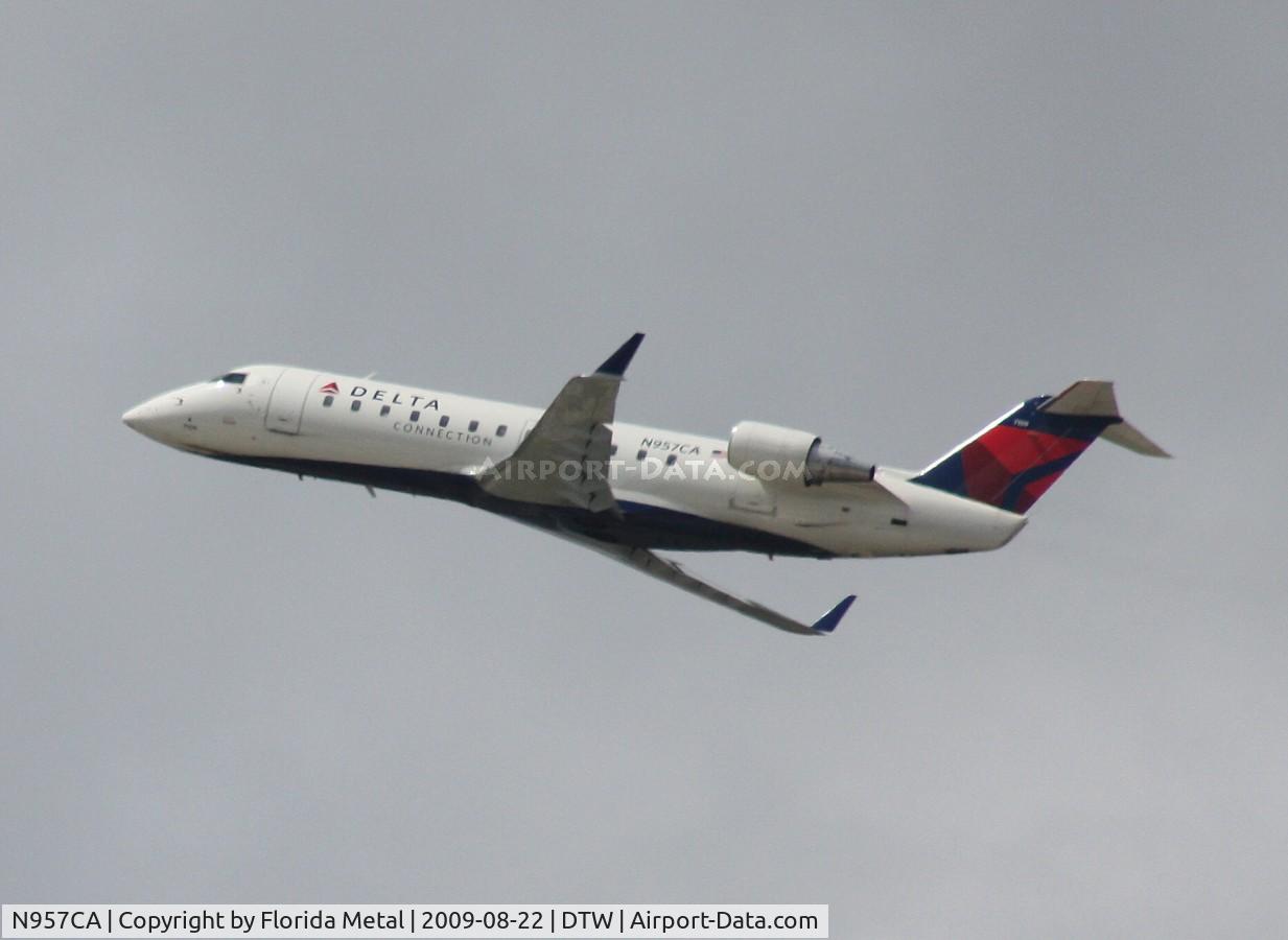 N957CA, 1996 Canadair CRJ-100ER (CL-600-2B19) C/N 7109, Comair CRJ-100