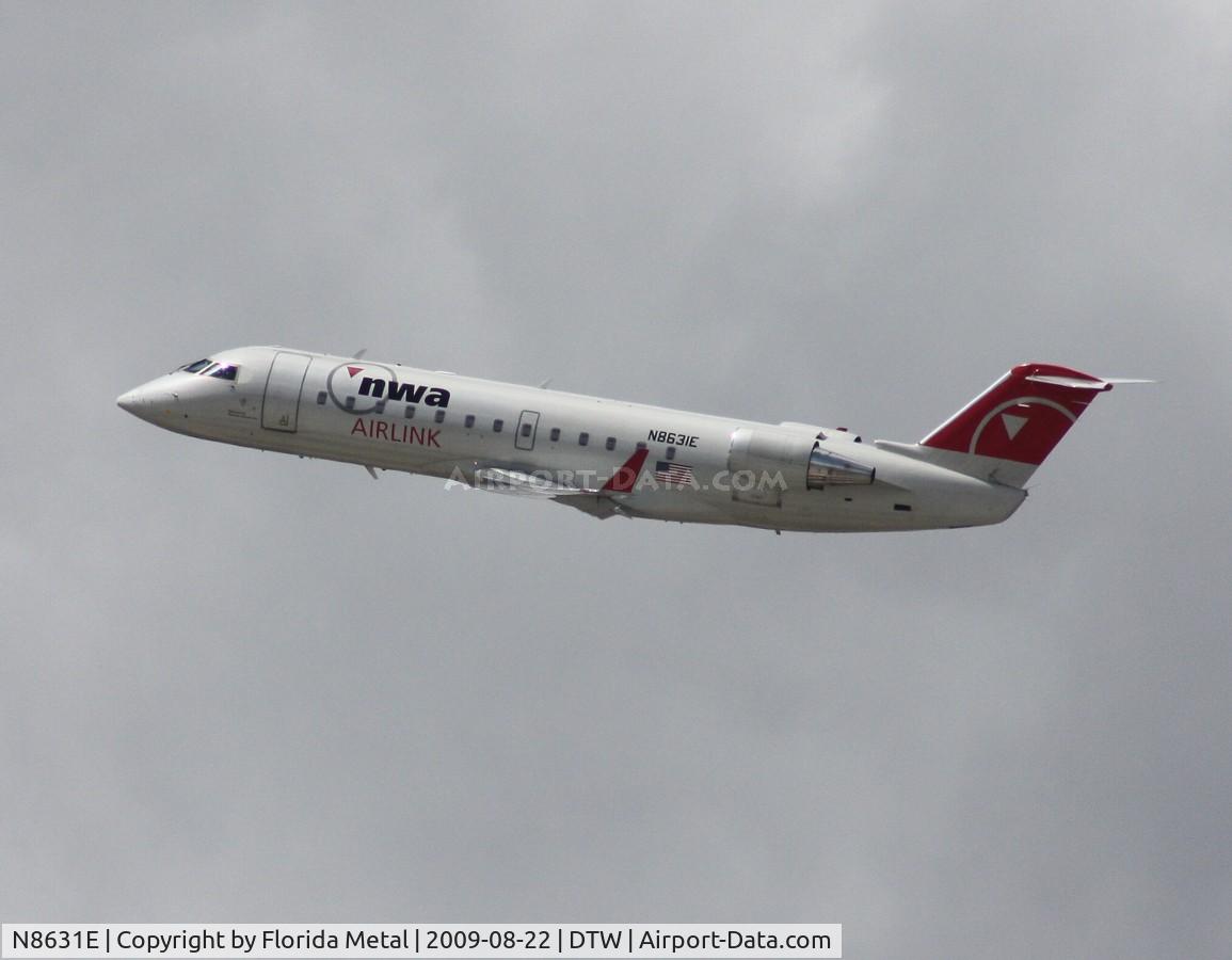 N8631E, 2002 Bombardier CRJ-200LR (CL-600-2B19) C/N 7631, Pinnacle CRJ-200
