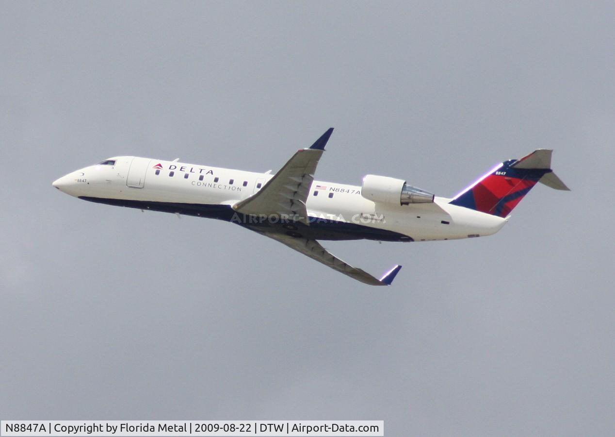 N8847A, 2003 Bombardier CRJ-440 (CL-600-2B19) C/N 7847, Pinnacle CRJ-200