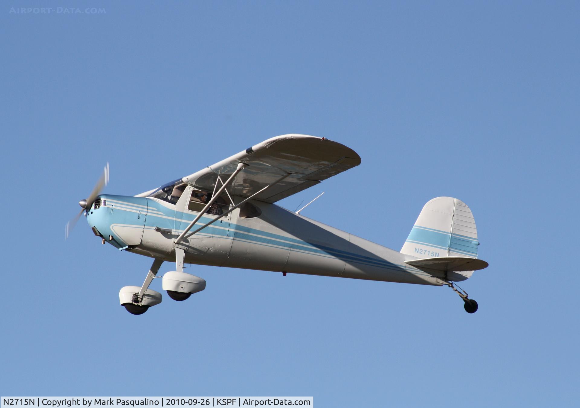 N2715N, 1947 Cessna 140 C/N 12973, Cessna 140