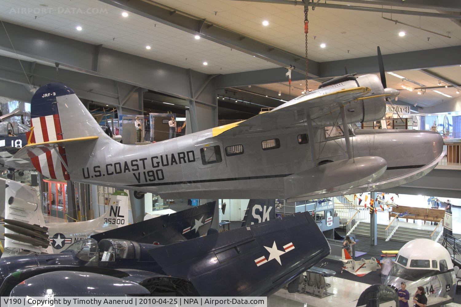 V190, Grumman JRF-3 Goose C/N 1085, Grumman Widgen