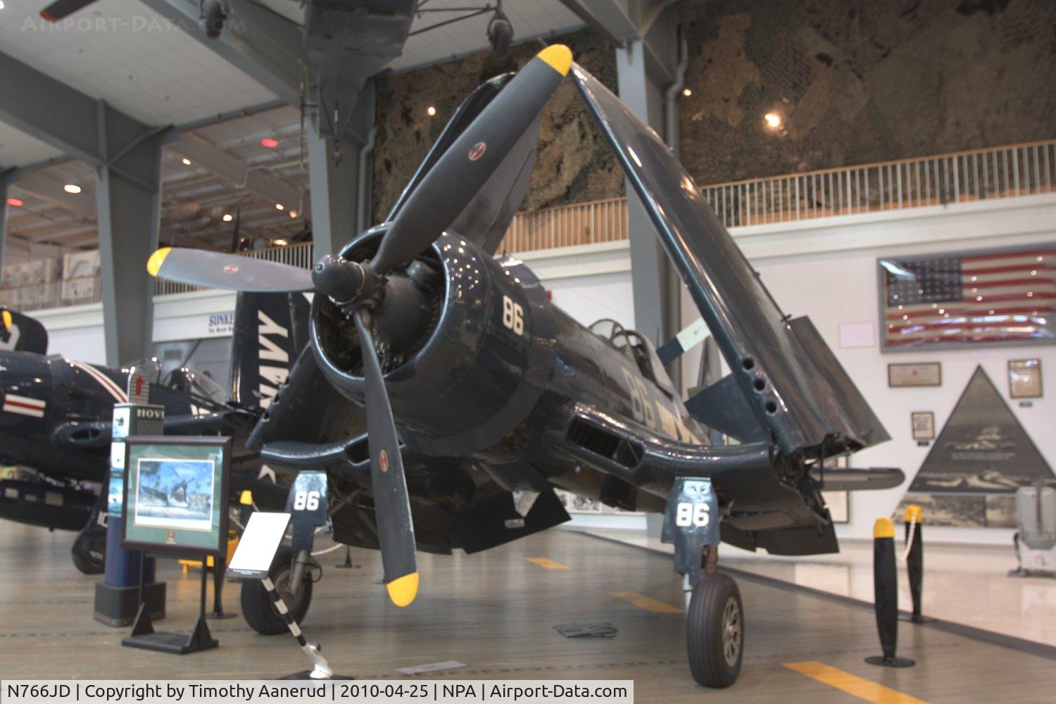 N766JD, Goodyear FG-1D Corsair C/N 3507, Goodyear FG1D, c/n: 92246