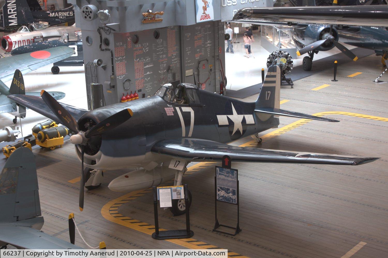 66237, Grumman F6F-3 Hellcat C/N A-1257, Grumman F6F-3 Hellcat, c/n: Unknown