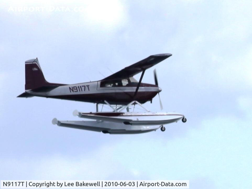 N9117T, 1959 Cessna 180B C/N 180-50617, While Operating over Forest Lake, MN
