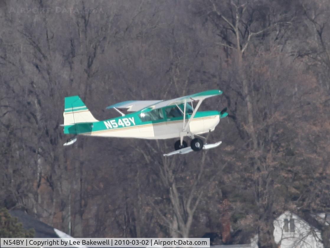 N54BY, 2005 American Champion 7GCBC C/N 1404-2005, While Operating in and out of Forest Lake, MN