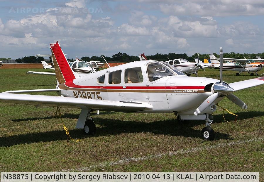 N38875, 1977 Piper PA-28R-201T Cherokee Arrow III C/N 28R-7703282, Sun-n-fun 2010