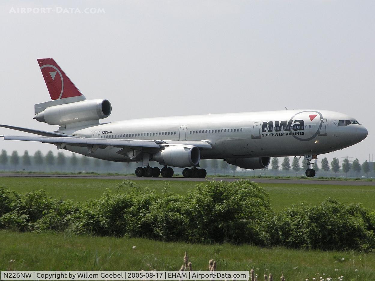 N226NW, 1980 Douglas DC-10-30ER C/N 46583, Take off of the Polderbaan of Amsterdam airport