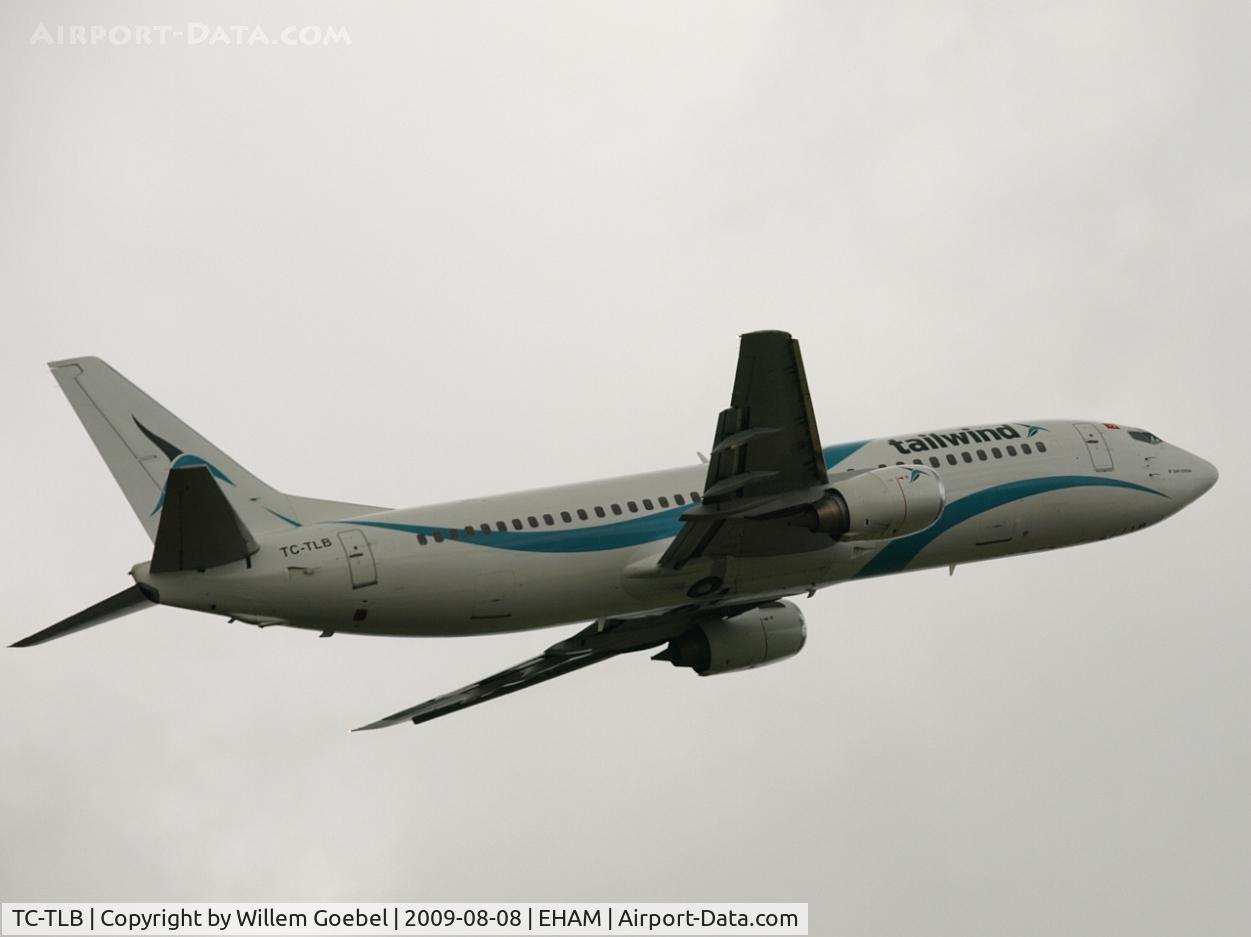 TC-TLB, 1993 Boeing 737-4Q8 C/N 25108, Take off of the Polderbaan of Amsterdam airport