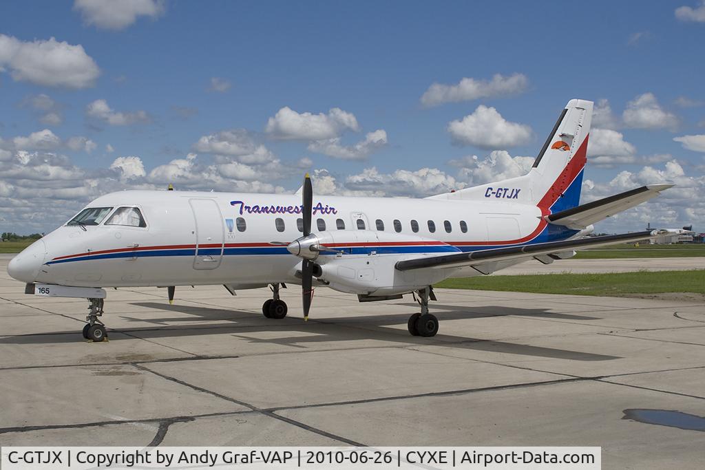 C-GTJX, 1989 Saab 340B C/N 340B-165, Transwest Air SF340
