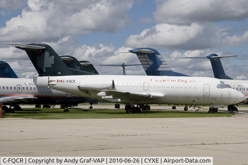 C-FQCR, 1971 Fokker F.28-1000 Fellowship C/N 11036, Canadian Regional F28