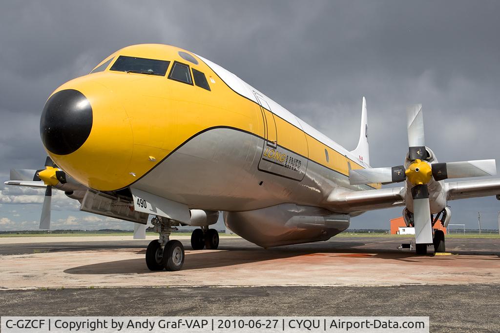 C-GZCF, 1960 Lockheed L-188C(F)  Electra C/N 1091, Air Spray L-188