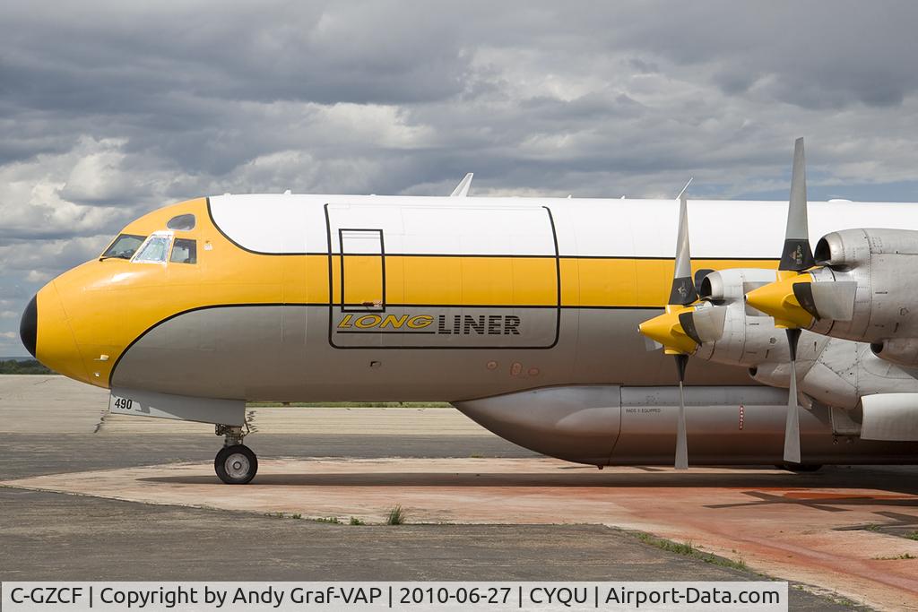 C-GZCF, 1960 Lockheed L-188C(F)  Electra C/N 1091, Air Spray L-188