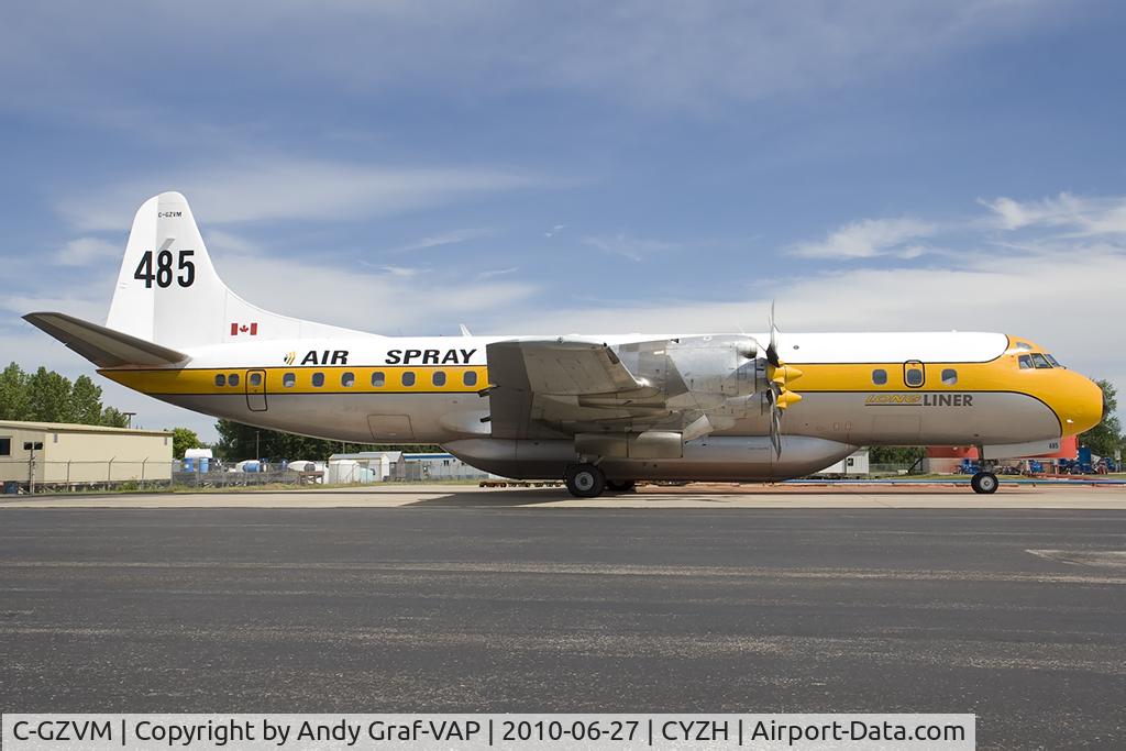 C-GZVM, 1959 Lockheed L-188A Electra C/N 1036, Air Spray L-188