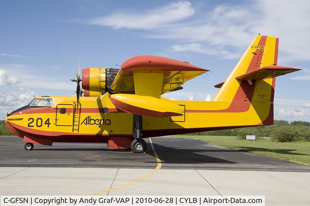 C-GFSN, 1987 Canadair CL-215-V (CL-215-1A10) C/N 1099, Goverment of Alberta CL-215