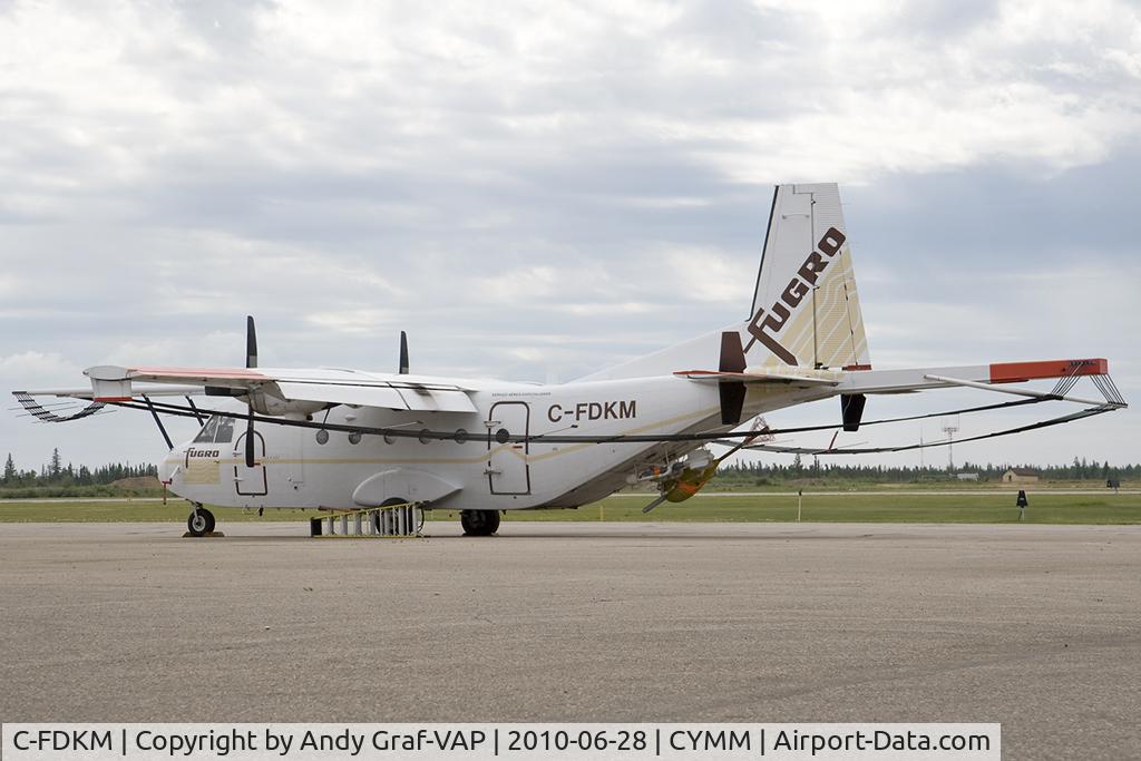 C-FDKM, 1981 CASA C-212-200 Aviocar C/N 196, Fugro CASA 212
