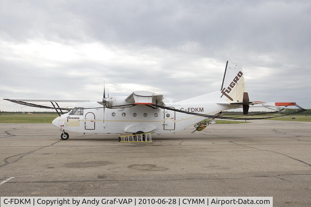 C-FDKM, 1981 CASA C-212-200 Aviocar C/N 196, Fugro CASA 212