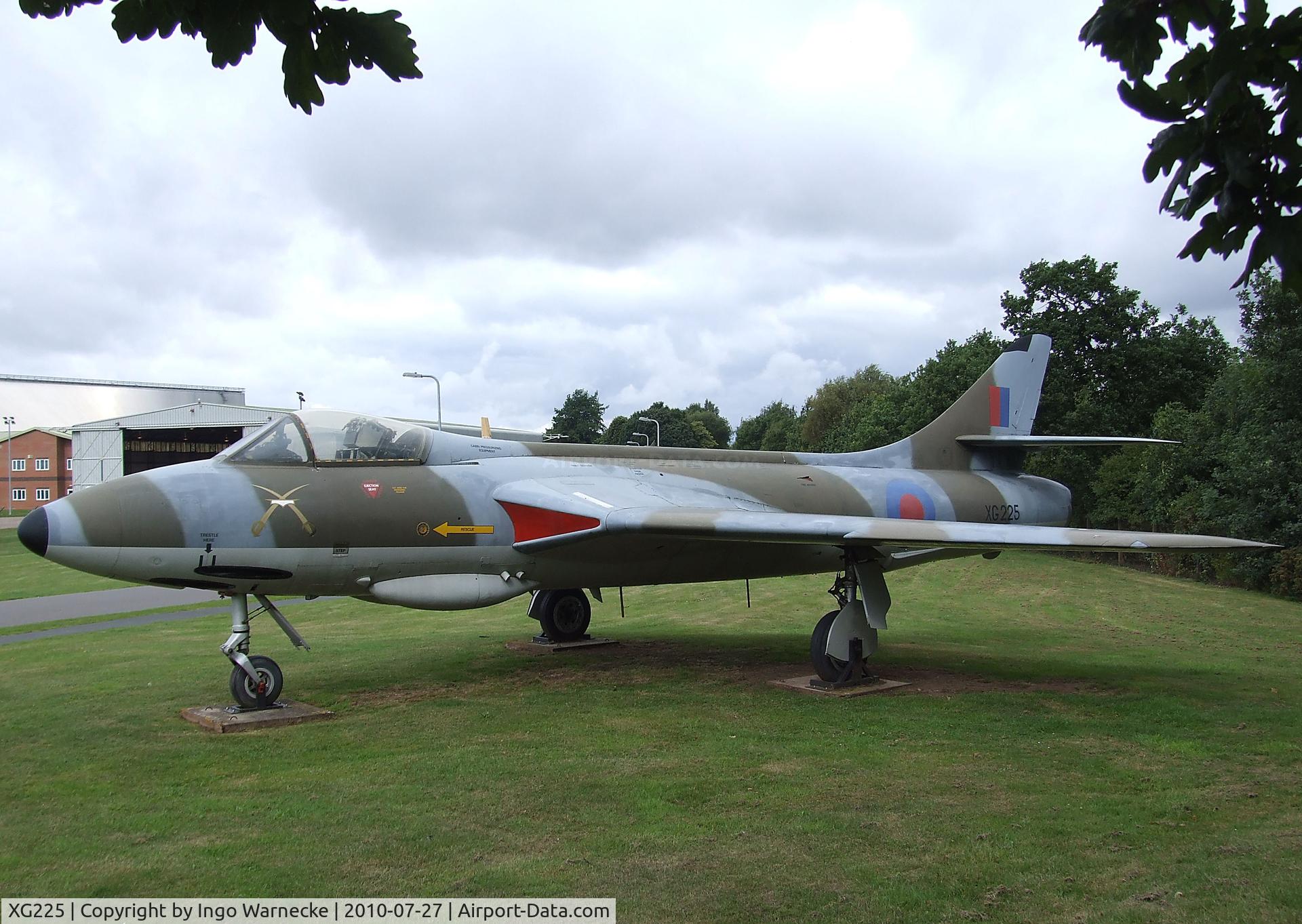 XG225, 1956 Hawker Hunter F.6A C/N 41H-680037, Hawker Hunter F6A at the RAF Museum, Cosford