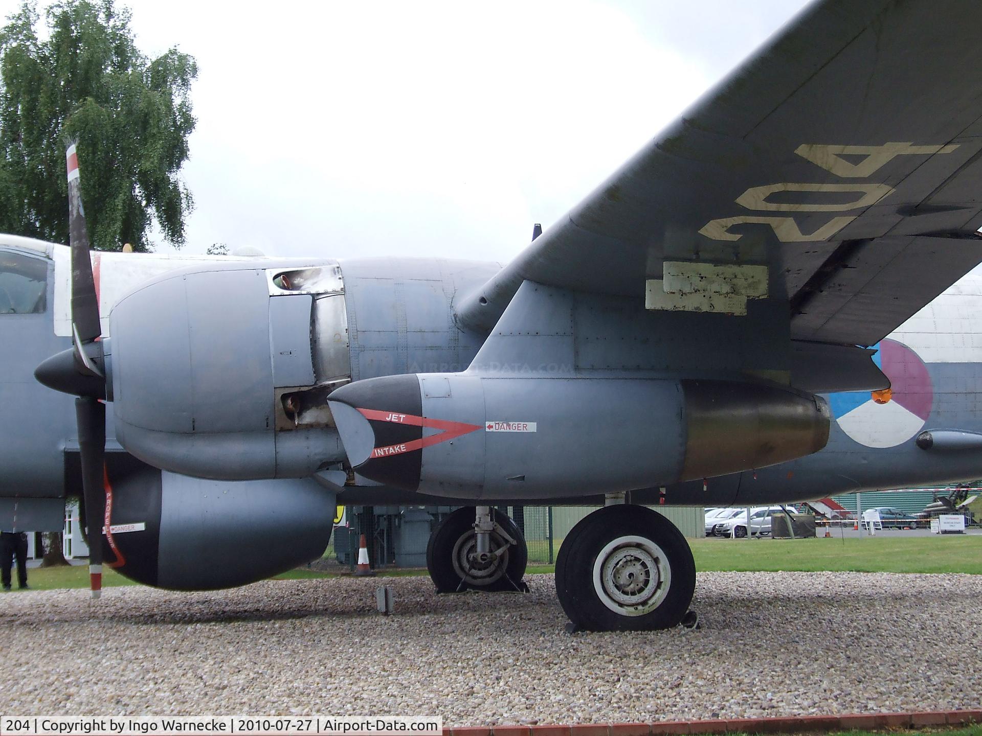 204, Lockheed SP-2H Neptune C/N 726-7251, Lockheed SP-2H Neptune at the RAF Museum, Cosford