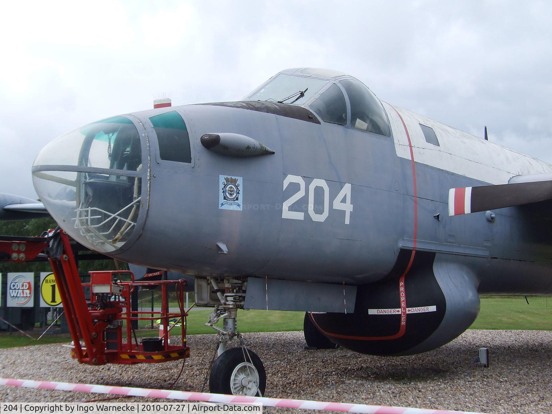 204, Lockheed SP-2H Neptune C/N 726-7251, Lockheed SP-2H Neptune at the RAF Museum, Cosford