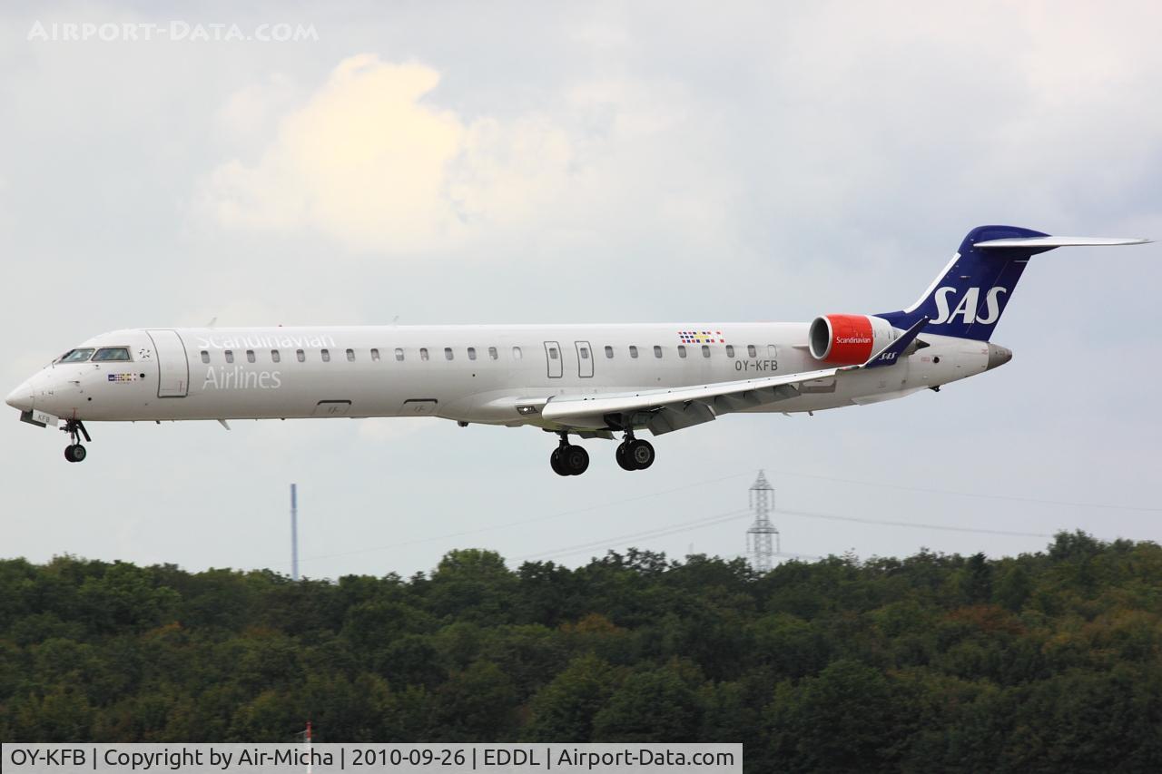OY-KFB, 2008 Bombardier CRJ-900 (CL-600-2D24) C/N 15211, SAS, Canadair CL-600-2D24 Regional Jet CRJ-900ER, CN: 15211, Aircraft Name: Alfhild Viking