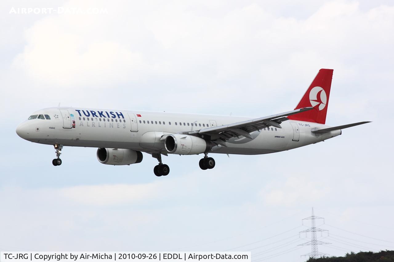 TC-JRG, 2007 Airbus A321-231 C/N 3283, Turkish Airlines, Airbus A321-231, CN: 3283, Aircraft Name: Finike