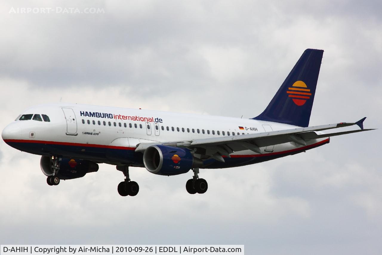 D-AHIH, 2008 Airbus A319-111 C/N 3364, Hamburg International, Airbus A319-111, CN: 3364