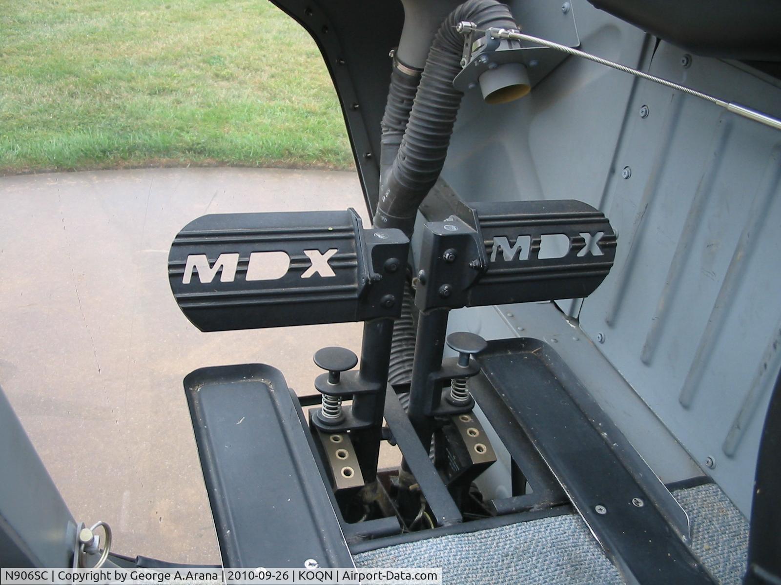 N906SC, 2006 MD Helicopters MD-900 Explorer C/N 900-00112, Tail control pedals