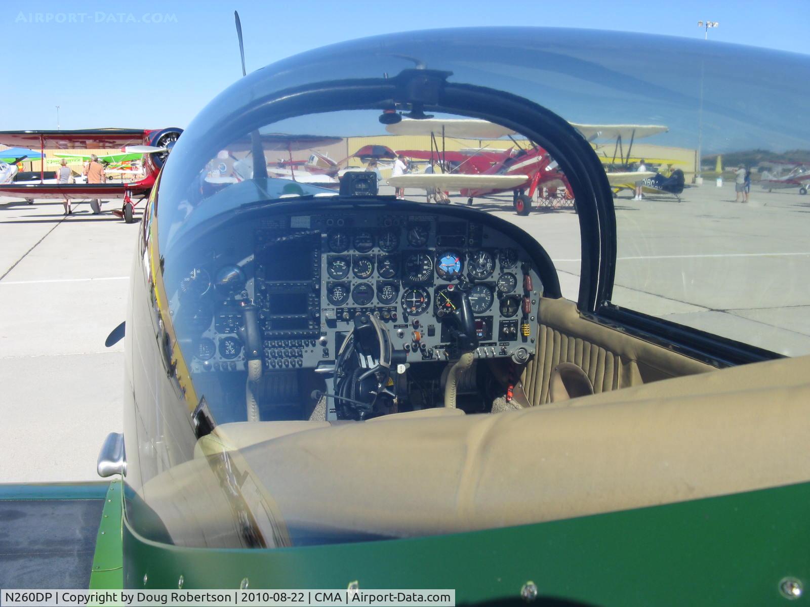 N260DP, 1983 SIAI-Marchetti SF-260TP C/N 009/62-002, 1983 SIAI-Marchetti SF.260TP Allison 250-B17-D Turboprop 350 shp, flown from right side