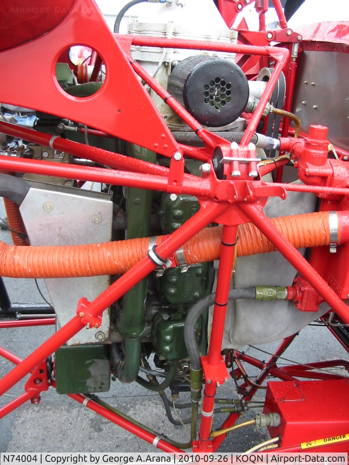 N74004, 1951 Bell 47D-1 C/N 403, Franklin 6 cylinder piston engine