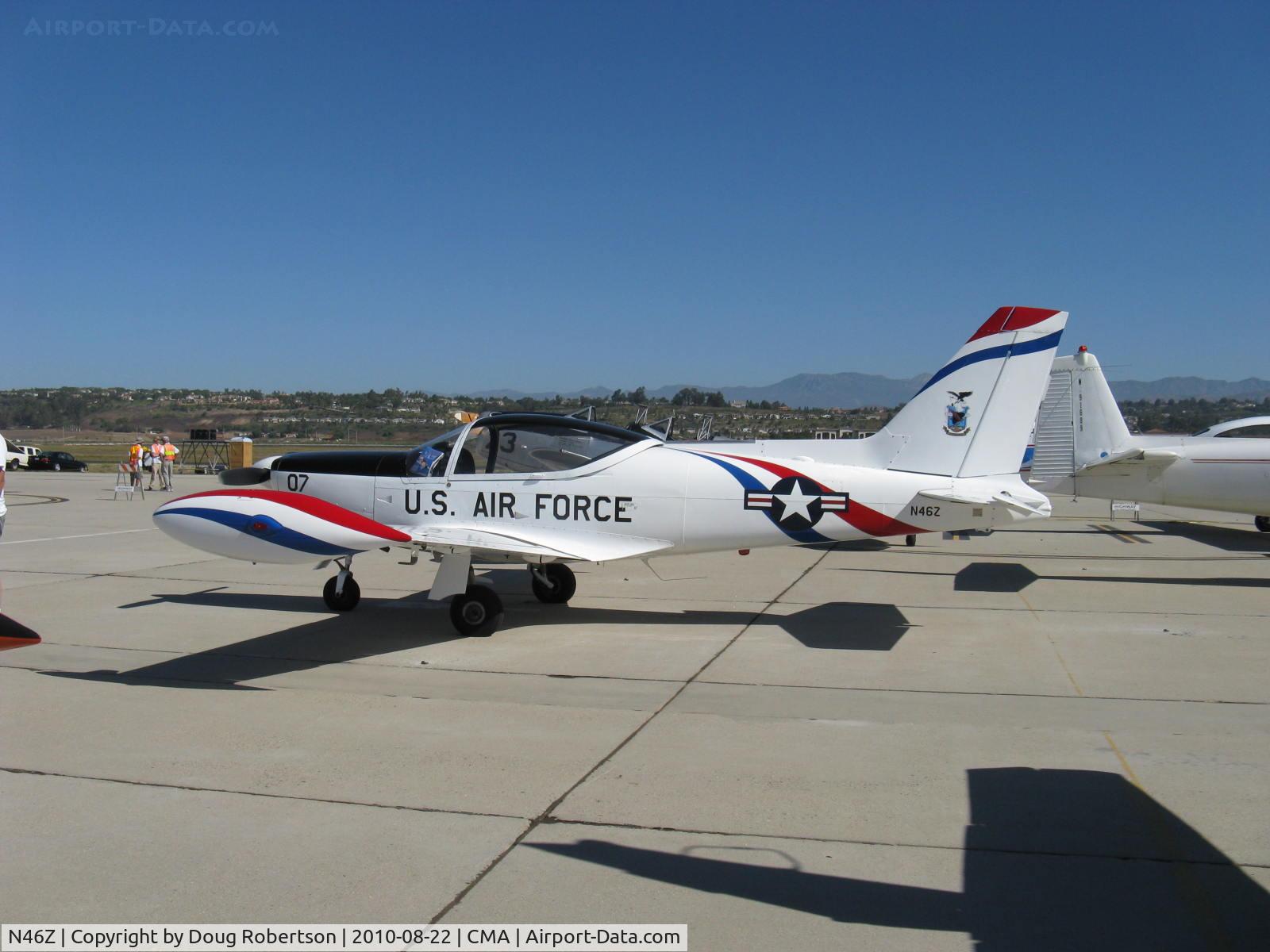 N46Z, SIAI-Marchetti SF-260C C/N 468, SIAI Marchetti SF.260, Lycoming IO-540-E4A5 260 Hp