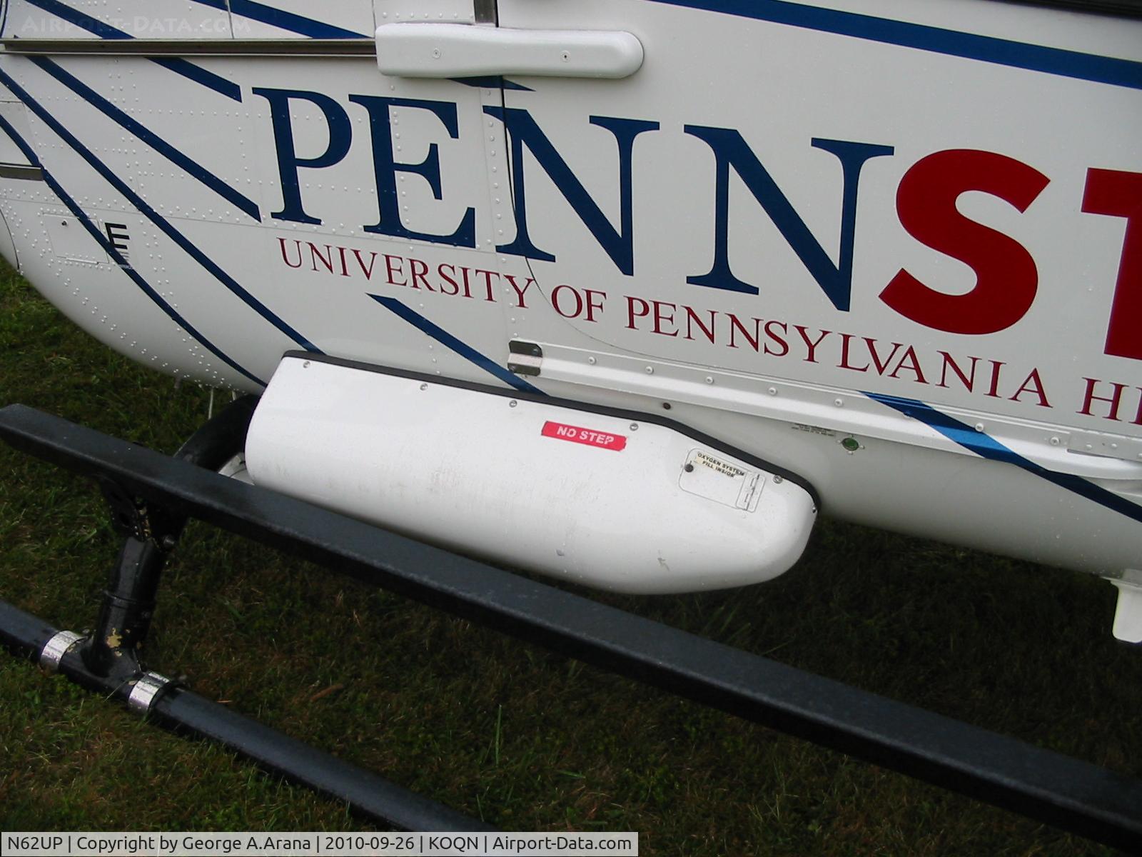 N62UP, Eurocopter EC-135P-2 C/N 0475, Starboard external oxygen tank