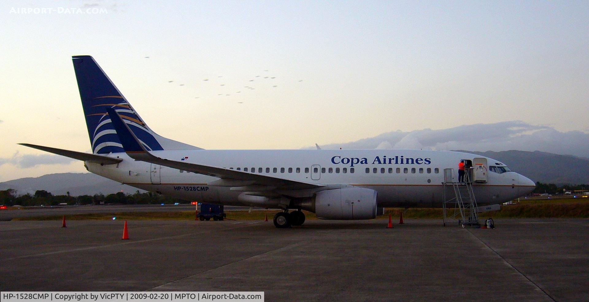 HP-1528CMP, 2005 Boeing 737-7V3 C/N 29360, photo taken at Tocumenn international airport Panama city, Panama