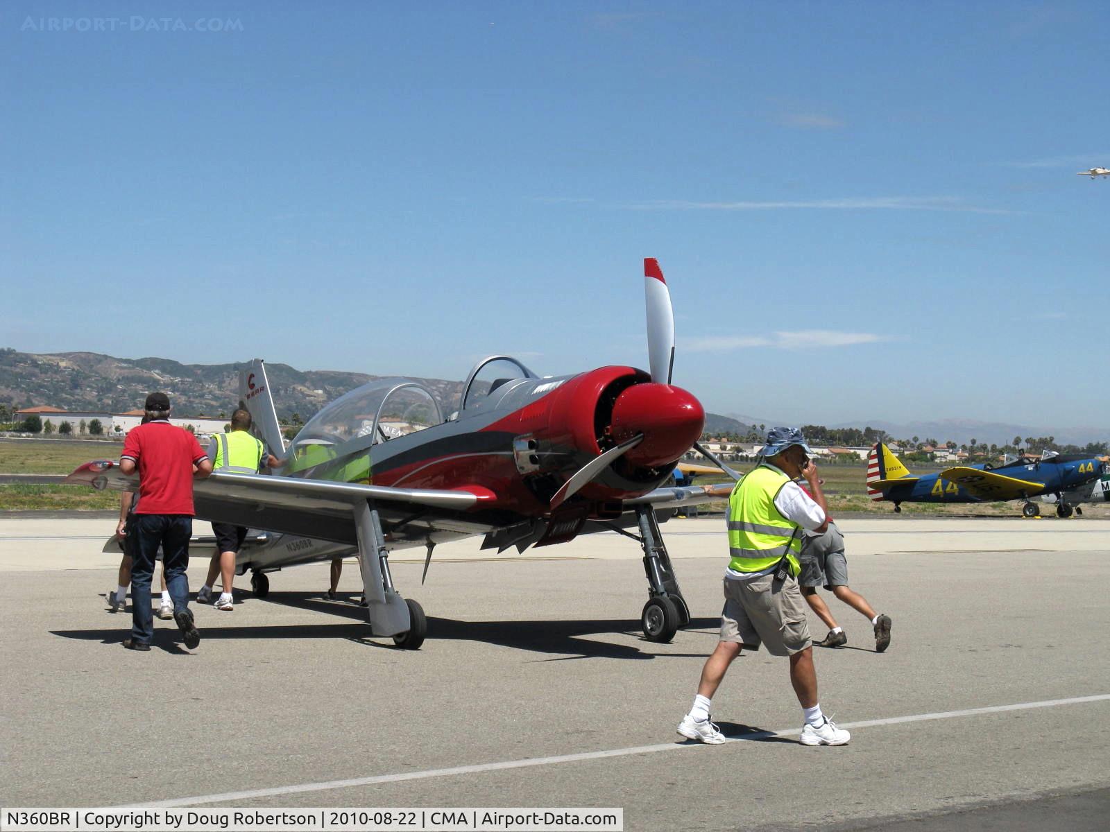 N360BR, 2000 Holm Skip Bear 360 C/N BR001, 2000 Holm BEAR 360, Vedeneev (Ivchenko) M-14P 360 Hp, spotting on the flight line